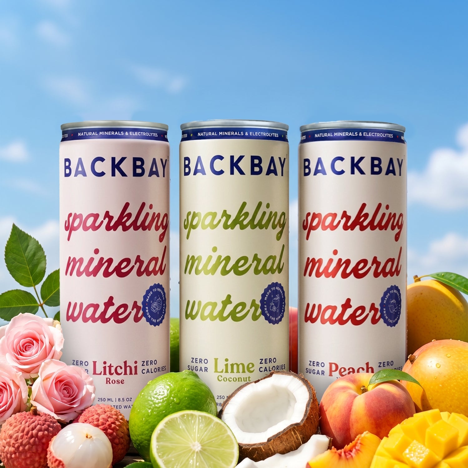 Sparkling Mineral Water Assorted Box - 250ml (Pack of 6 Units)